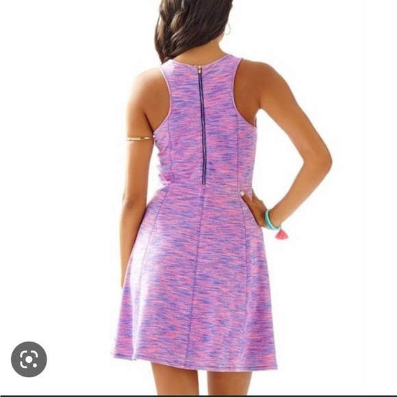 LILLY PULITZER COVE DRESS SPACE PINK - Picture 2 of 6